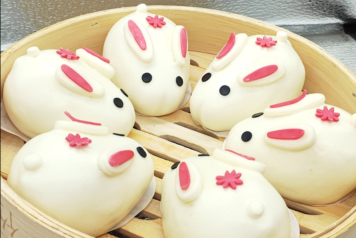 T10.玉兔紫薯包 Rabbit Buns with Purple Sweet Potato (10粒/包)